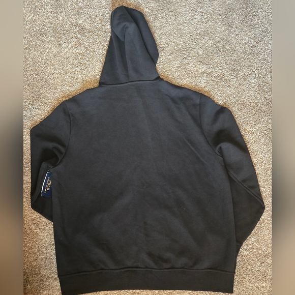 Polo by Ralph Lauren Men's Black Full Zip Hoodie XXL Call Out!  SEE BELOW! - Picture 7 of 9
